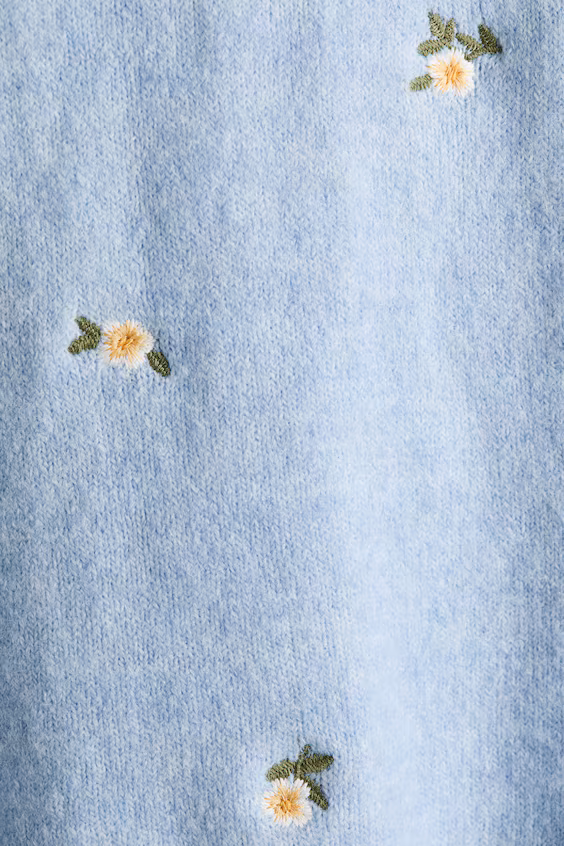 Свитер из трикотажа