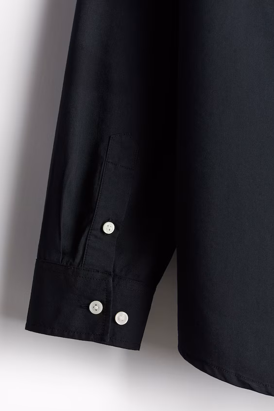 Рубашка regular fit из модальной смеси