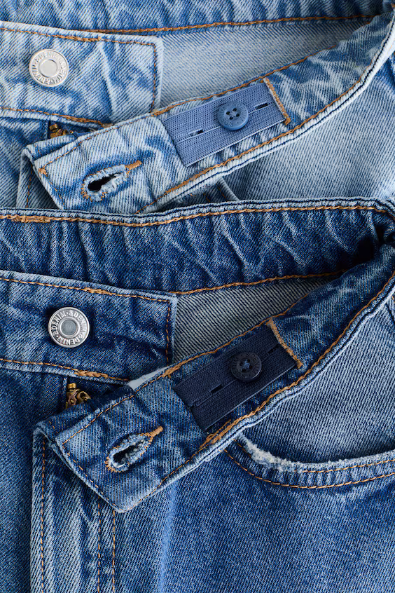 Набор из 2 джинсов baggy fit