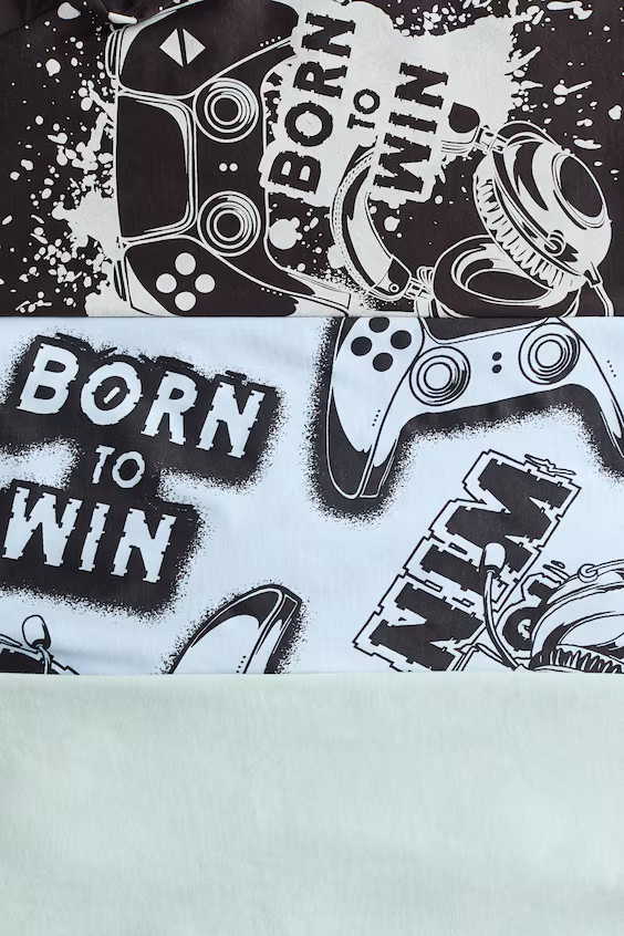 Набор из 3 футболок из хлопка