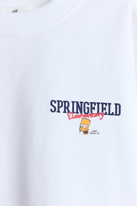 Футболка с принтом