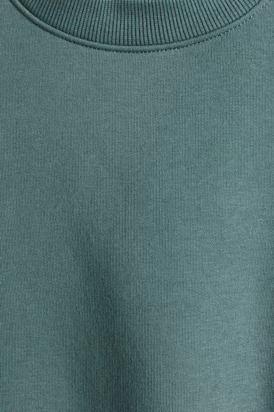 Свитшот оверсайз с начесом