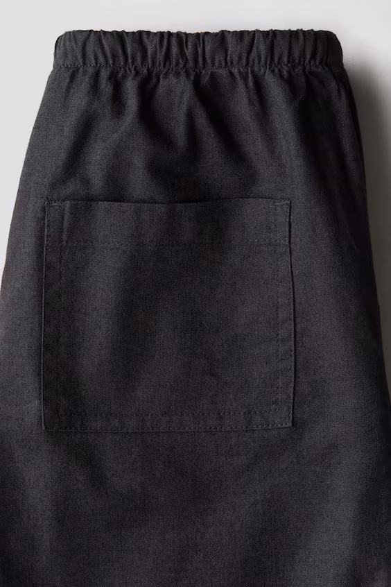 Брюки из льняной смеси