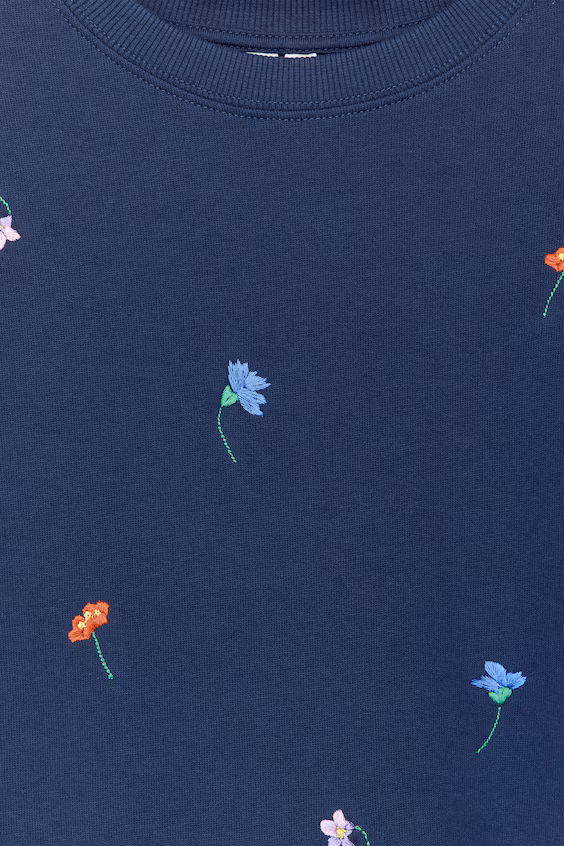 Платье-свитшот большого размера