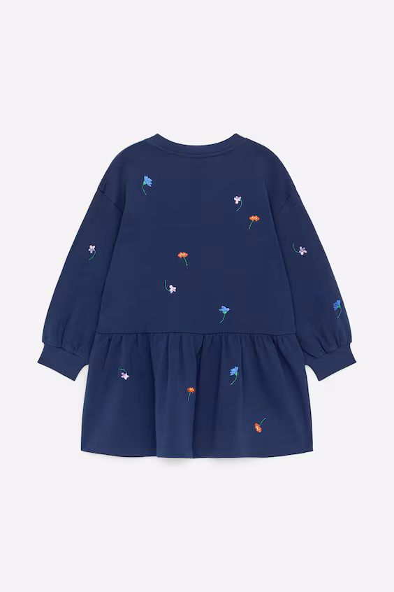 Платье-свитшот большого размера