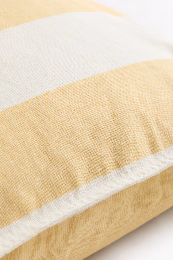 Подушка-чехол из смеси льна