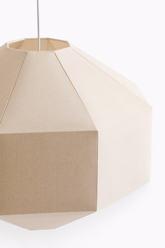 Шестигранная подвесная лампа