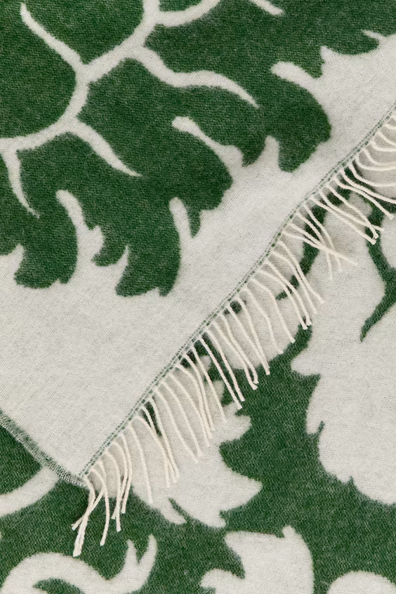 Плед klippan из шерсти