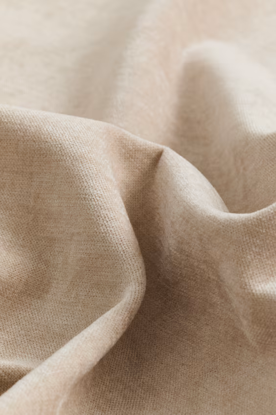 Набор из 1 длинной и широкой занавески из шениля