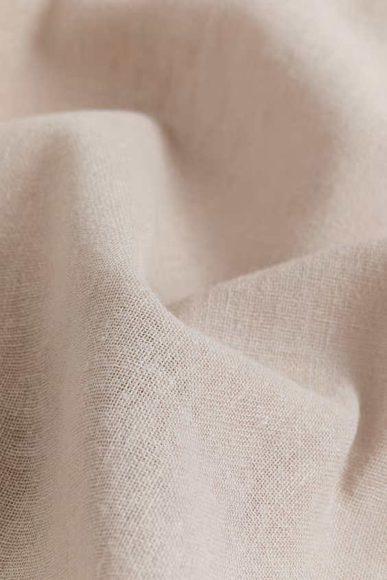 Набор из 2 занавесок из смеси льна