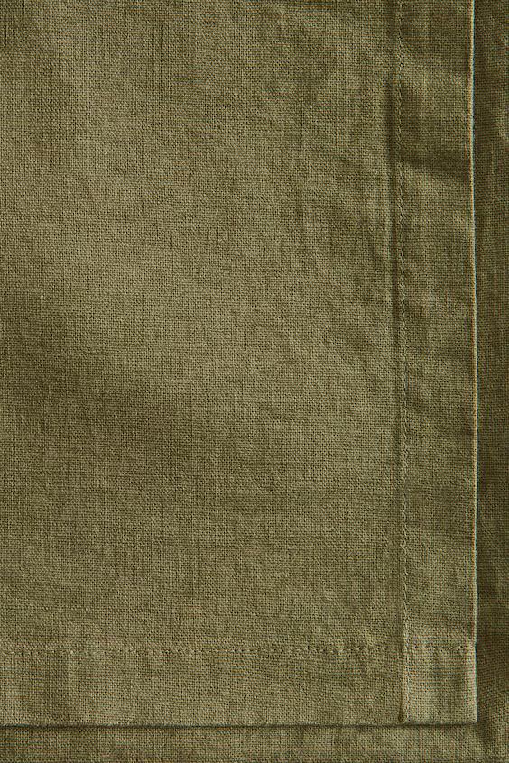 Скатерть из смесового льна