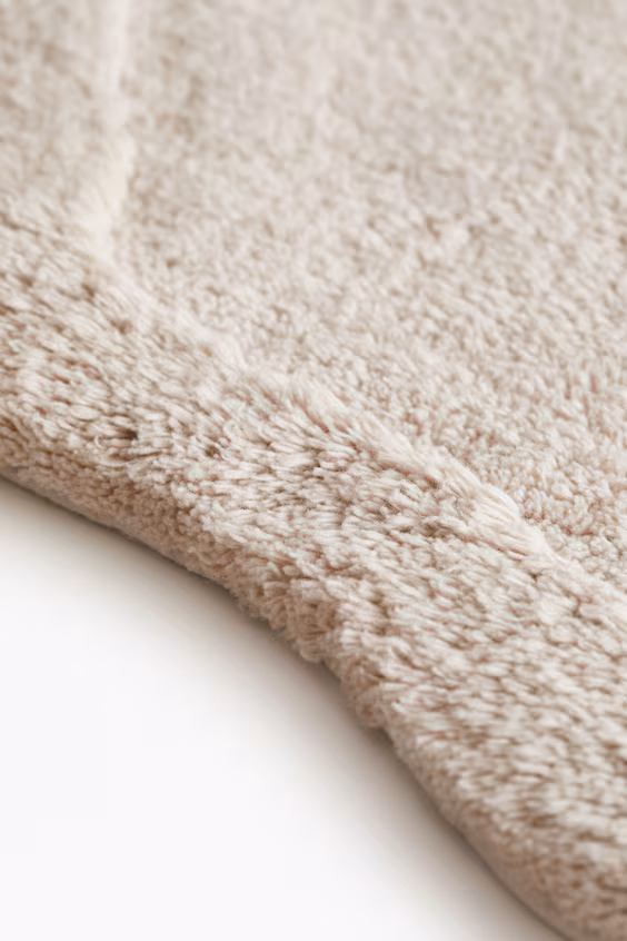 Коврик для ванной комнаты из толстого хлопка