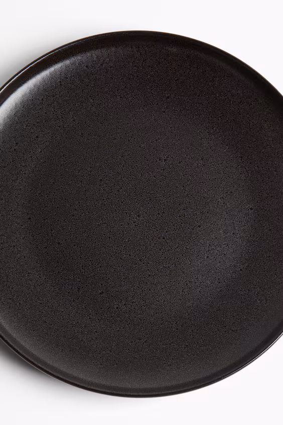 Набор из 2 плоских тарелок с реактивным глазурью