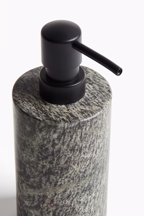 Диспенсер для жидкого мыла из мрамора