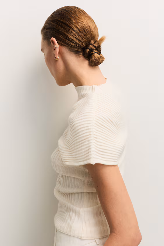 Свитер из рубчика