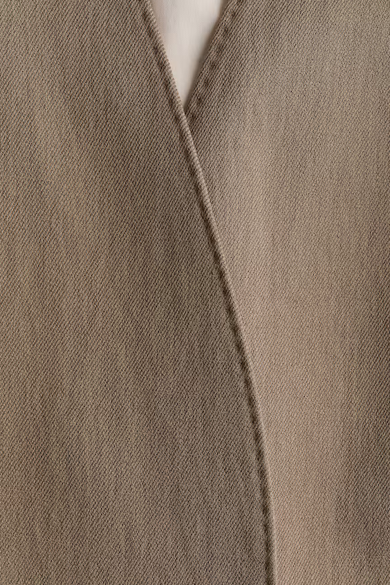 Блейзер без воротника