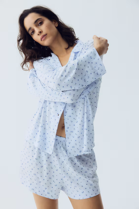 Пижама из вискозного микса