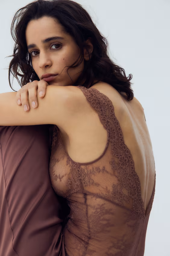 Кружевное боди