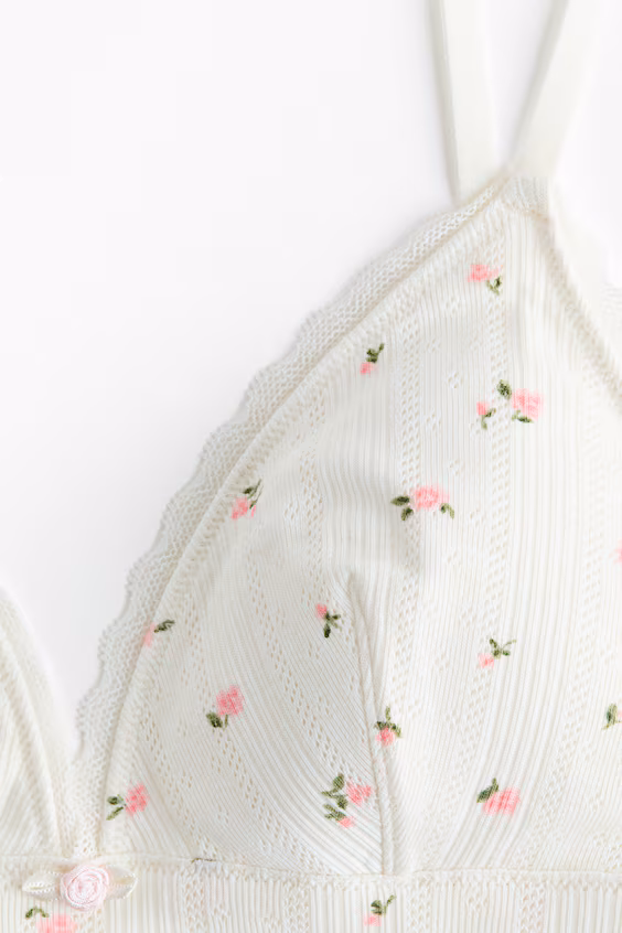 Бюстгальтер с мягким поролоном из джерси понтелли