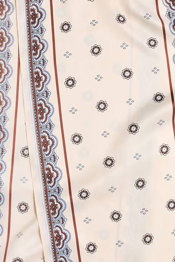 Печатный шарф