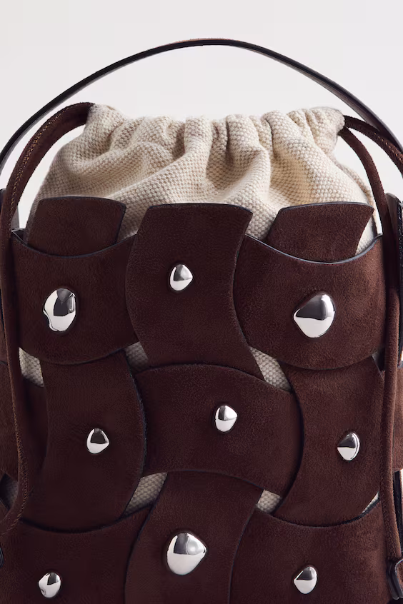 Сумка-мешок через плечо