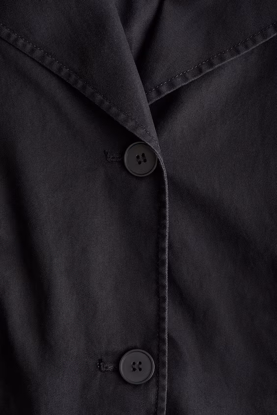 Плащ из саржи