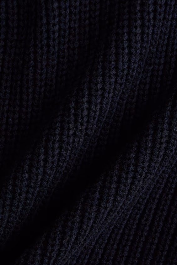 Водолазка из рубчикового трикотажа