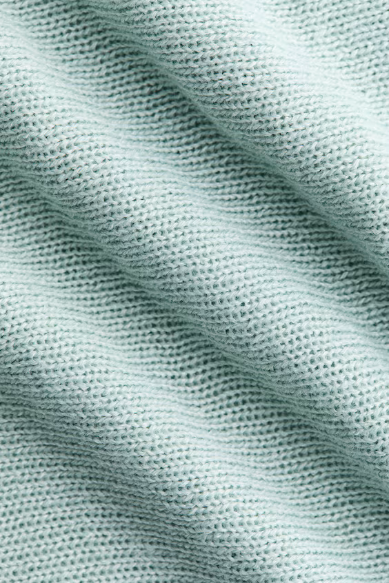 Свитер из вязаного полотна с рукавами летучая мышь