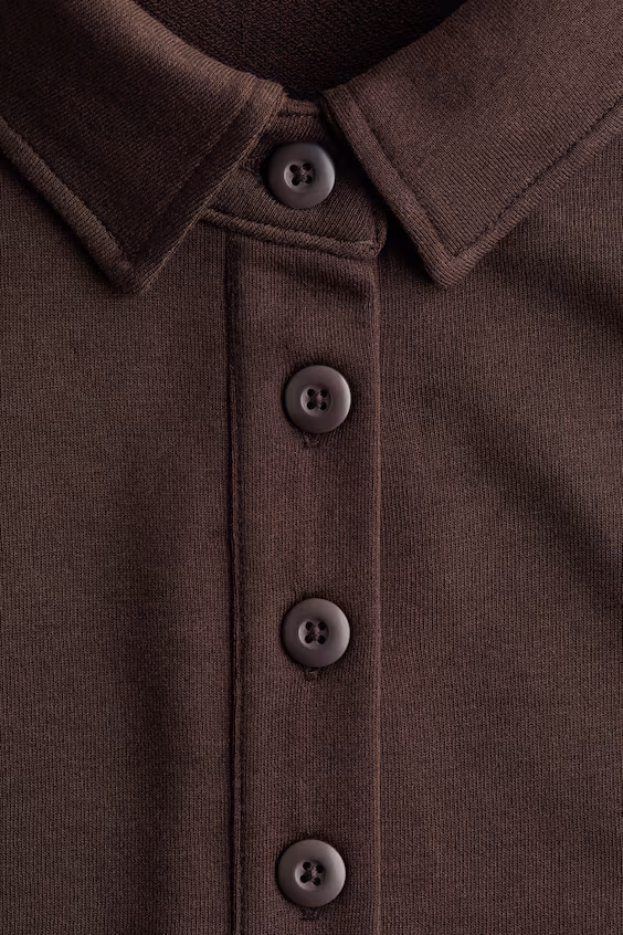 Свитшот с воротником