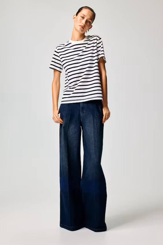 Футболка из хлопка h&m