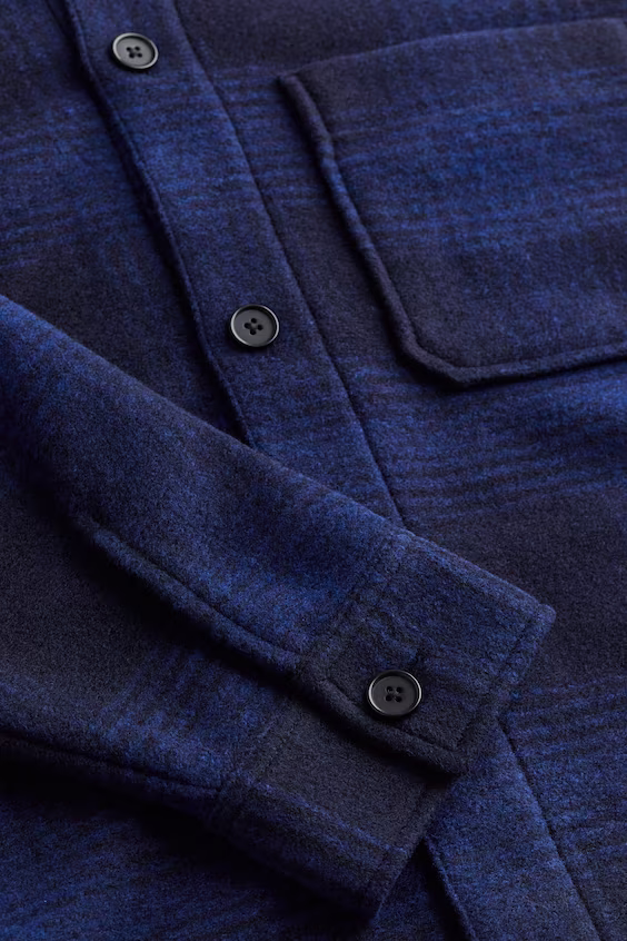 Рубашка-пиджак relaxed fit