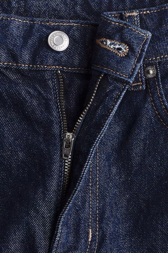 Джинсы mom slim fit high waist ankle