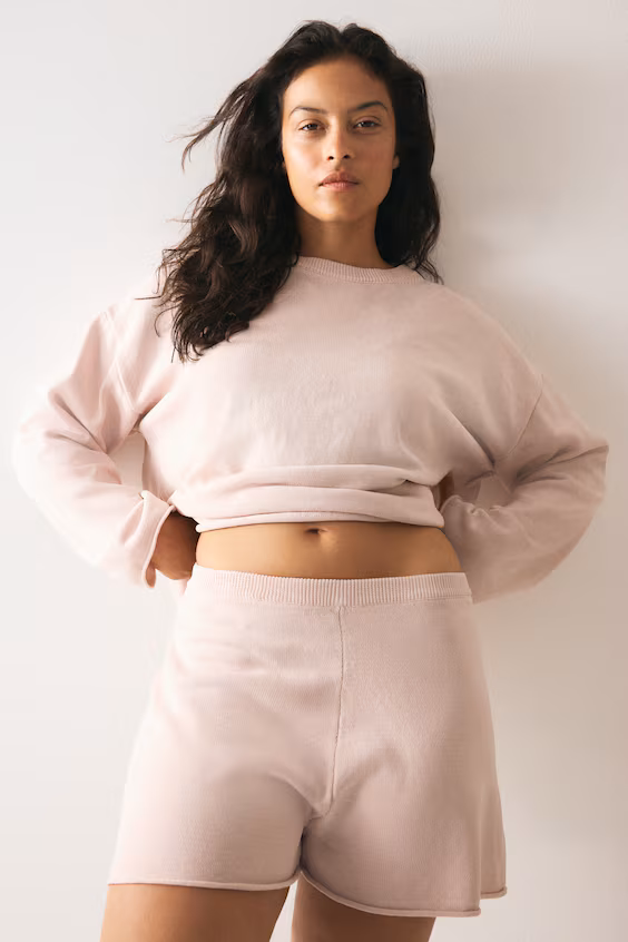 Шорты из трикотажа