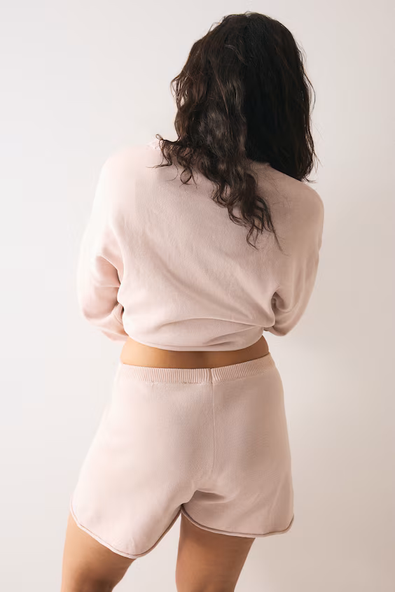 Шорты из трикотажа