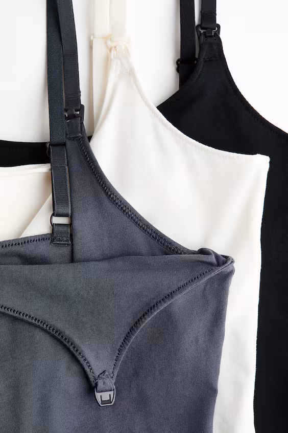 Mama набор из 3 топов для кормления грудью