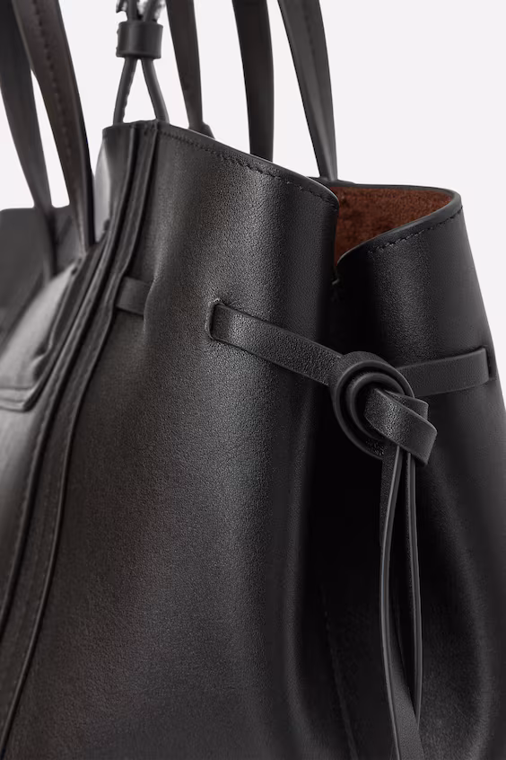 Сумка-тоут из кожи