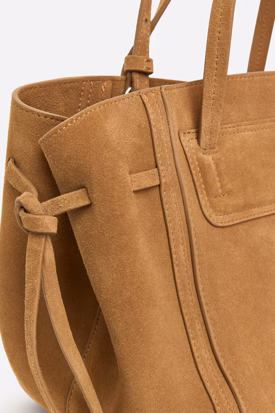 Сумка-тоут из кожи