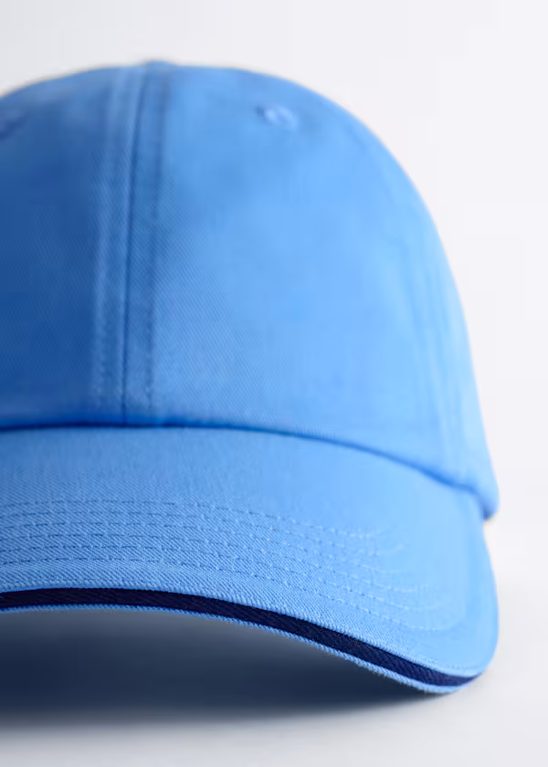 Бейсболка из хлопкового холщова