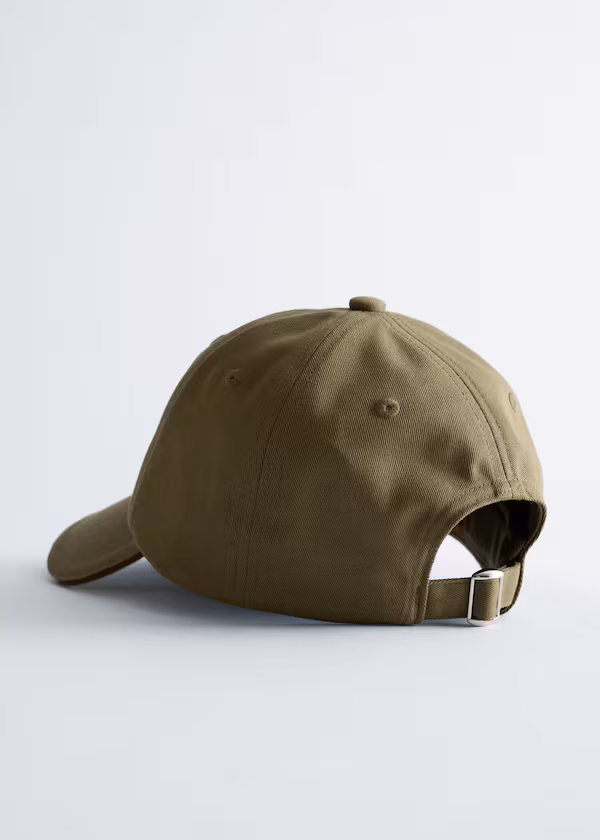 Бейсболка из хлопкового холщова