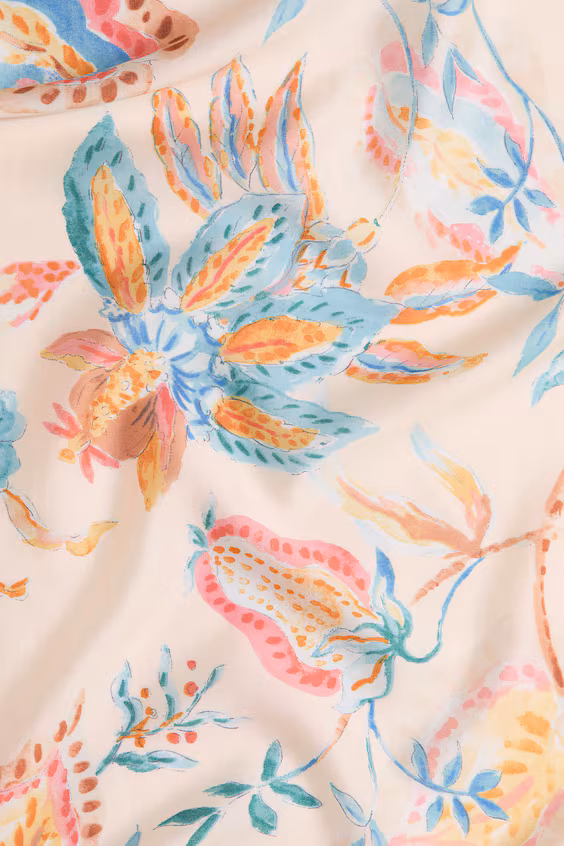 Платок с принтом