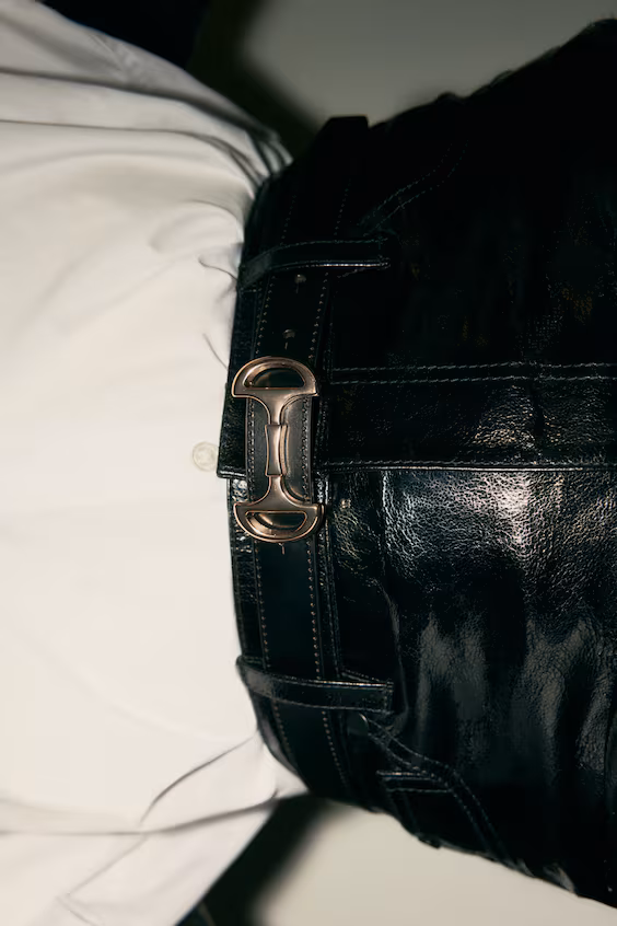 Кожанный пояс