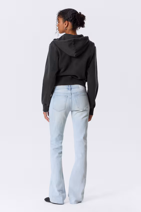 Джинсы luna bootcut skinny с низкой посадкой