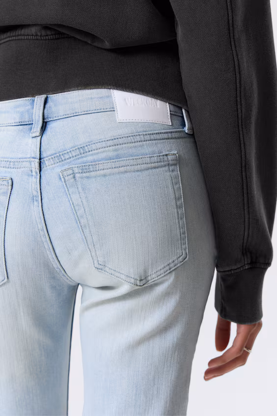 Джинсы luna bootcut skinny с низкой посадкой