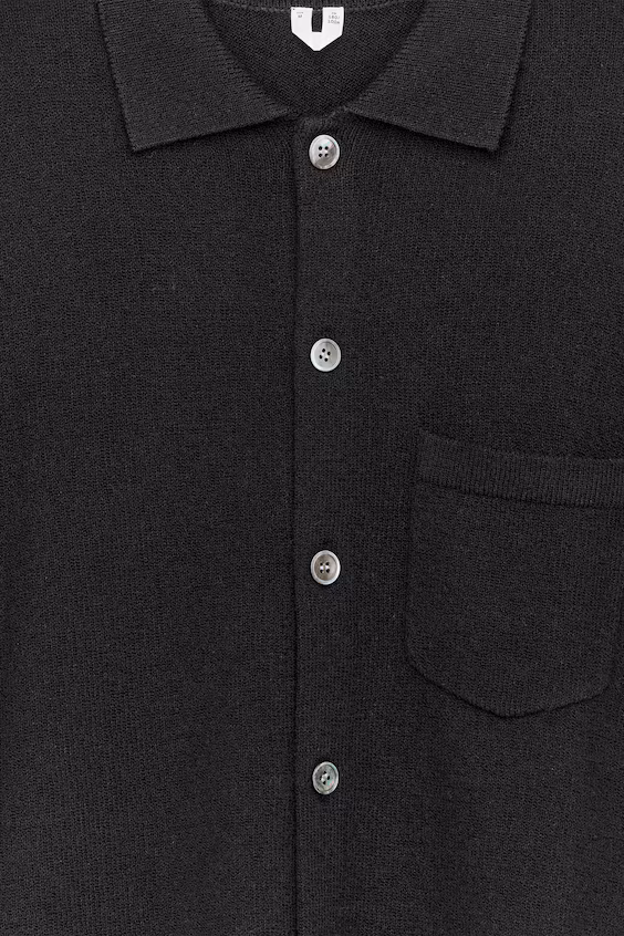 Пальто из текстурированной смесовой ткани