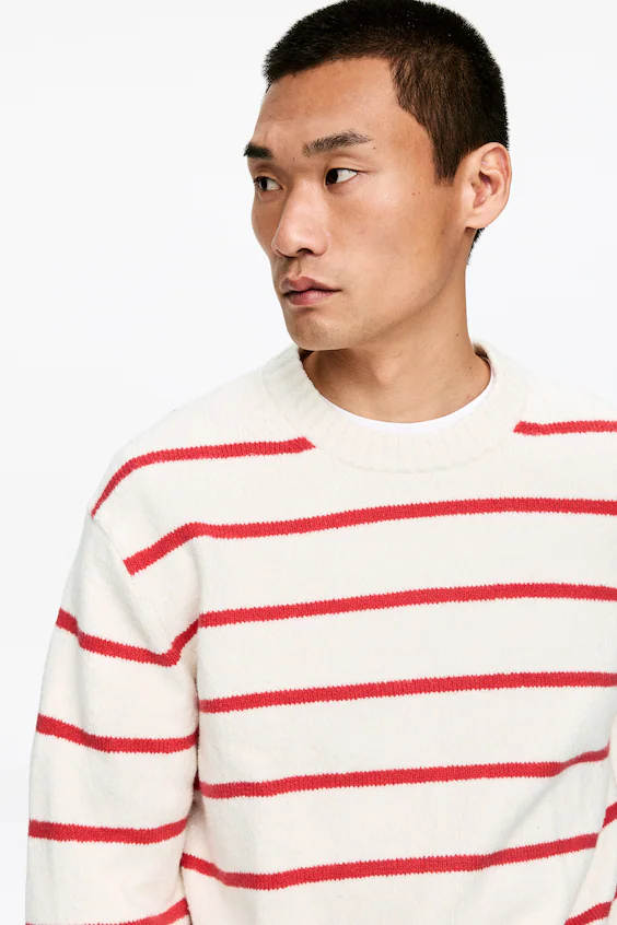 Легкий свитер из хлопка