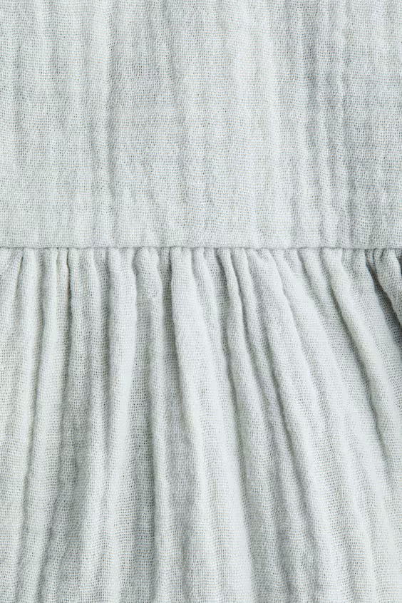 Платье из хлопкового муслина