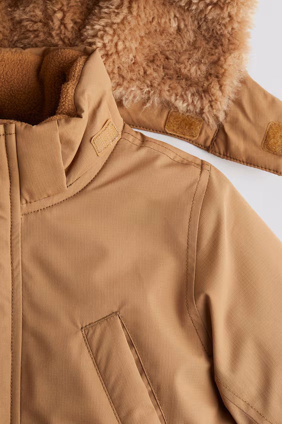 Парка с подушками и водоотталкивающим покрытием h&m