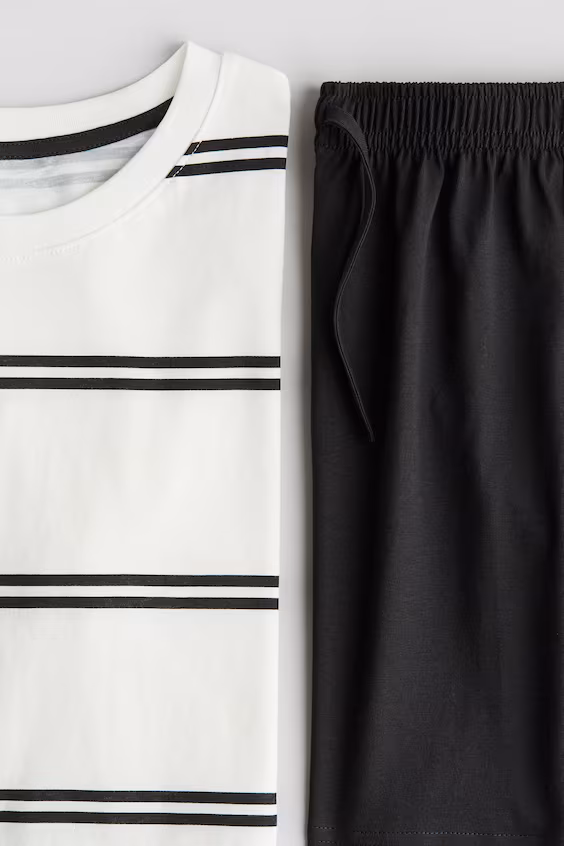 Пижама из хлопкового джерси