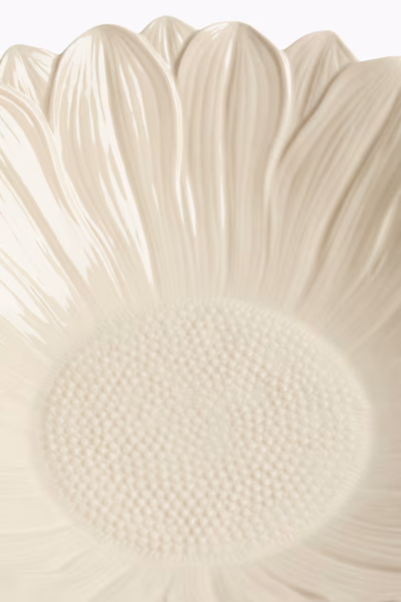 Большая керамическая терракотовая миска для сервировки