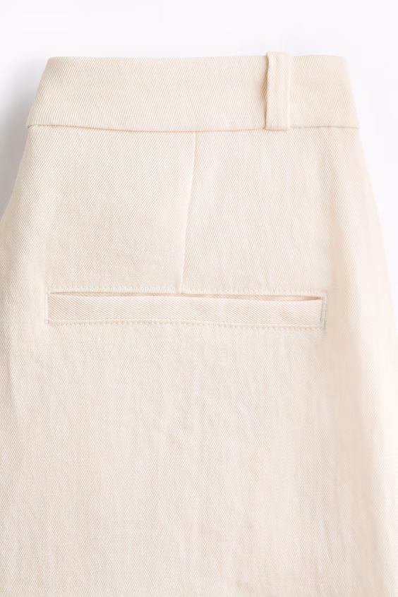 Широкие классические брюки